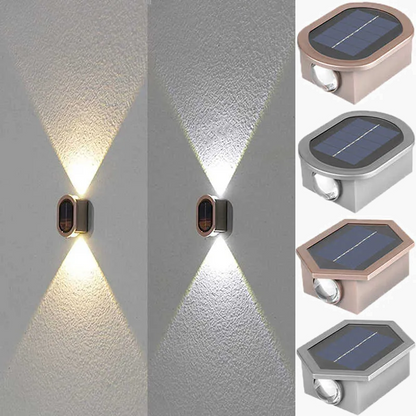 Solar Wall Lamp (Hex/Oval)